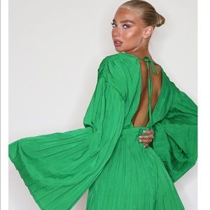 NWT PrettyLittleThing Green Romper